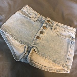 American Apparel denim shorts - 25